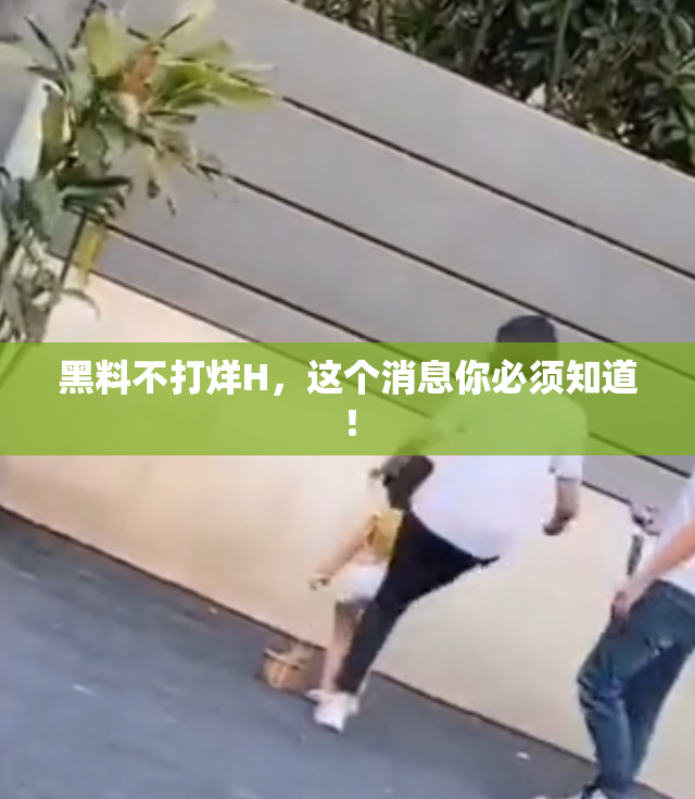 黑料不打烊H，这个消息你必须知道！