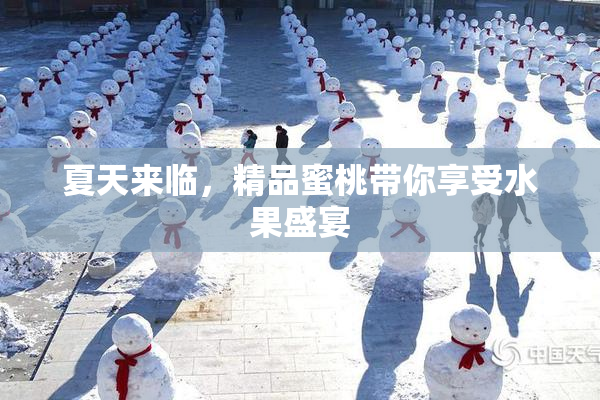 夏天来临，精品蜜桃带你享受水果盛宴