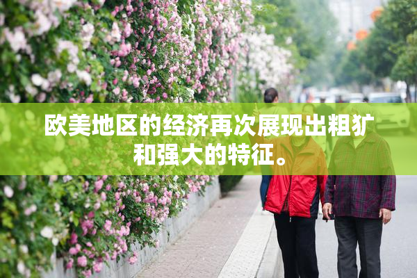 欧美地区的经济再次展现出粗犷和强大的特征。