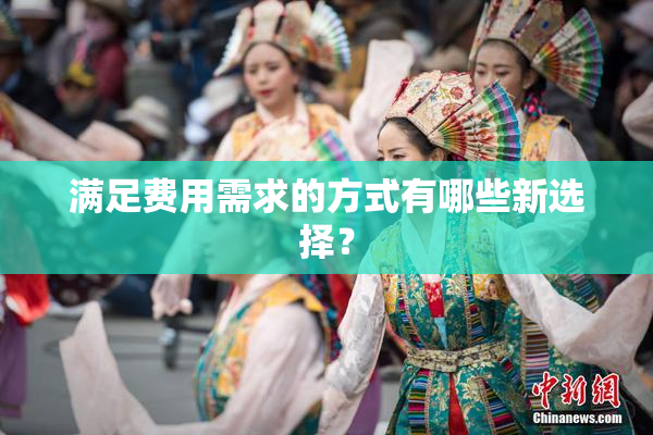 满足费用需求的方式有哪些新选择？