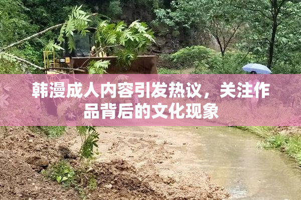 韩漫成人内容引发热议，关注作品背后的文化现象