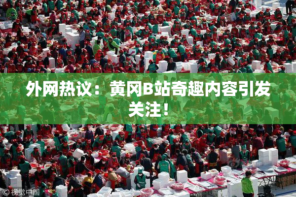 外网热议：黄冈B站奇趣内容引发关注！