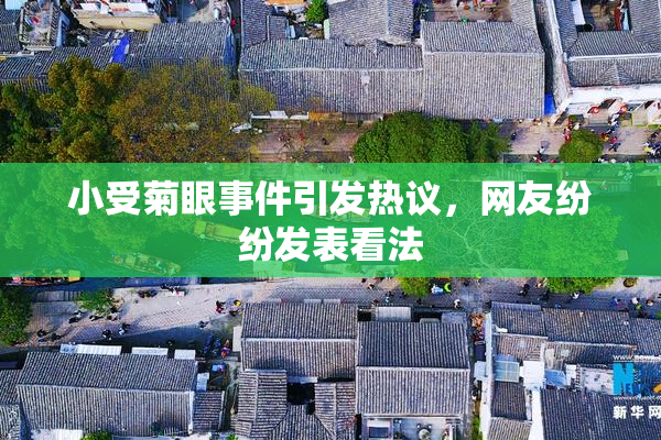 小受菊眼事件引发热议，网友纷纷发表看法