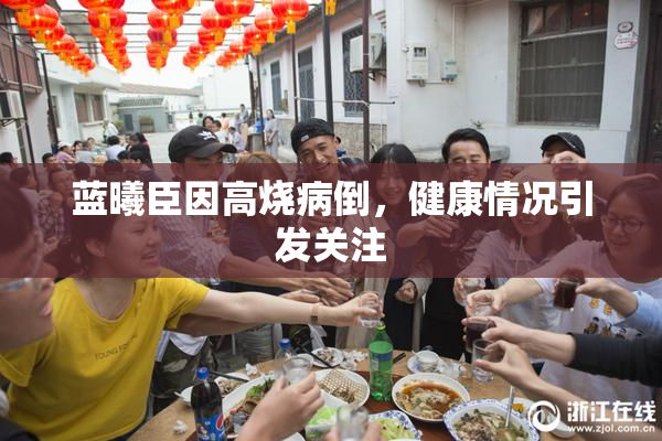 蓝曦臣因高烧病倒，健康情况引发关注