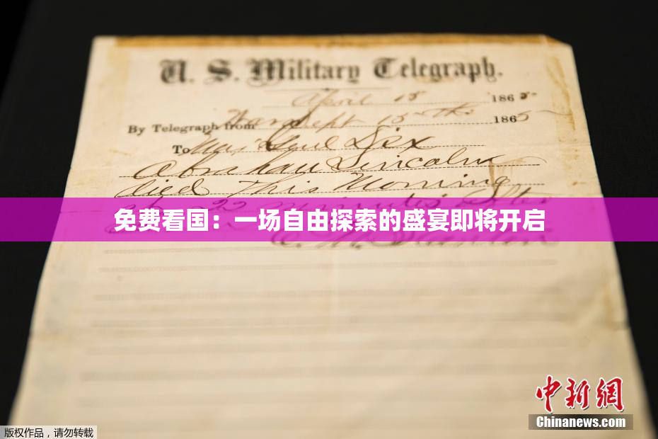 免费看国：一场自由探索的盛宴即将开启