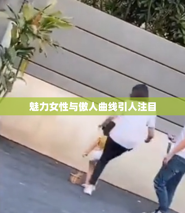 魅力女性与傲人曲线引人注目
