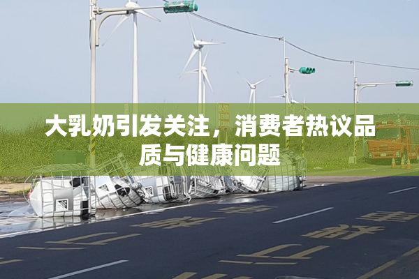 大乳奶引发关注，消费者热议品质与健康问题