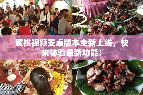 蜜桃视频安卓版本全新上线，快来体验最新功能！
