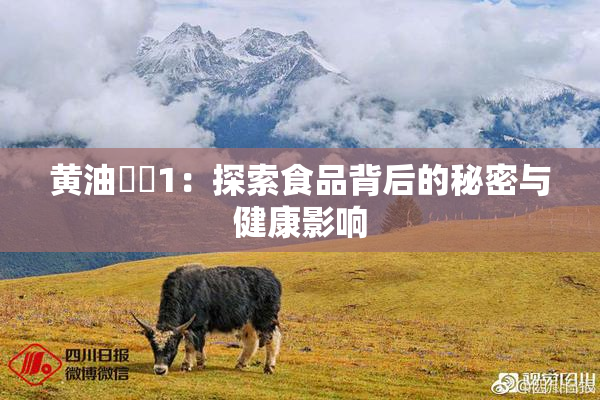 黄油❌‌1：探索食品背后的秘密与健康影响
