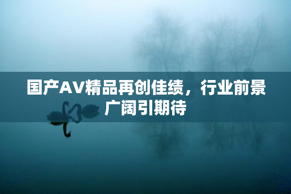 国产AV精品再创佳绩，行业前景广阔引期待