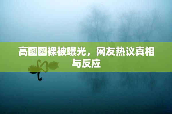 高圆圆裸被曝光，网友热议真相与反应