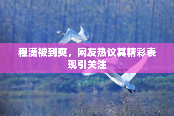 程潇被到爽，网友热议其精彩表现引关注
