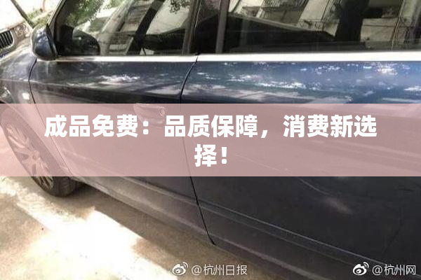 成品免费：品质保障，消费新选择！