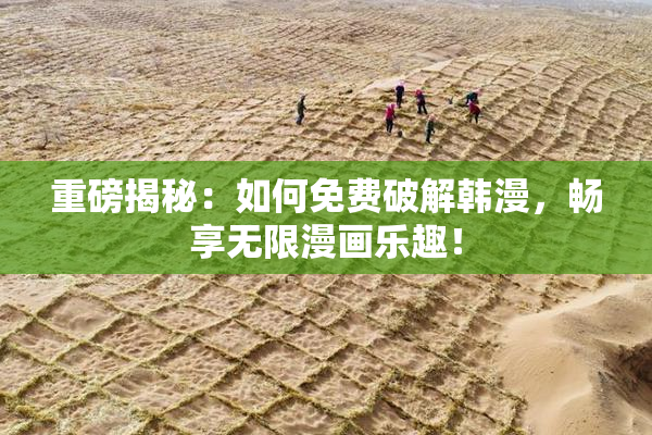 重磅揭秘：如何免费破解韩漫，畅享无限漫画乐趣！