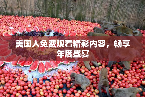 美国人免费观看精彩内容，畅享年度盛宴