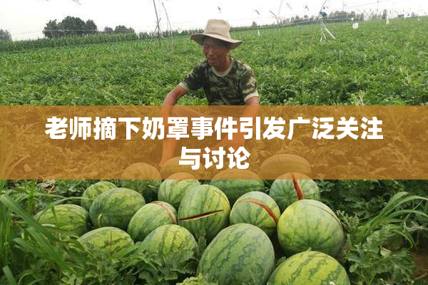 老师摘下奶罩事件引发广泛关注与讨论
