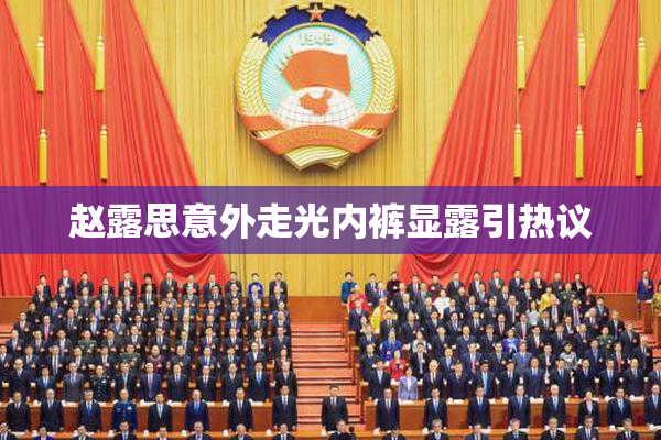 赵露思意外走光内裤显露引热议