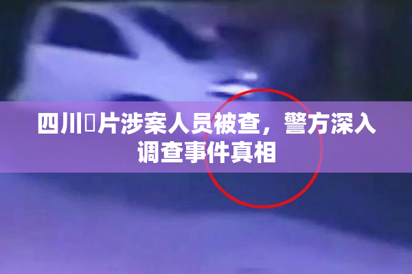 四川婬片涉案人员被查，警方深入调查事件真相