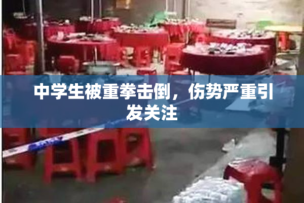 中学生被重拳击倒，伤势严重引发关注