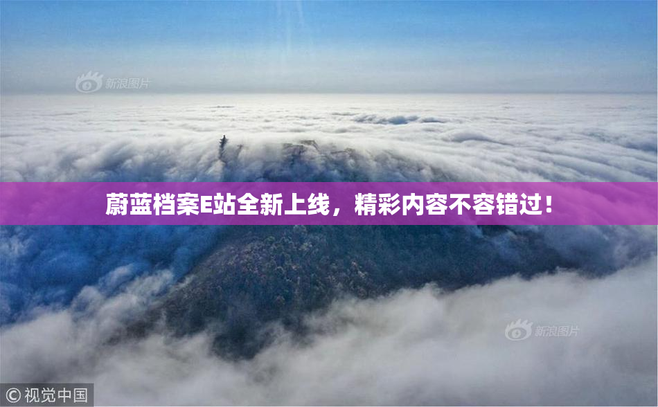 蔚蓝档案E站全新上线，精彩内容不容错过！