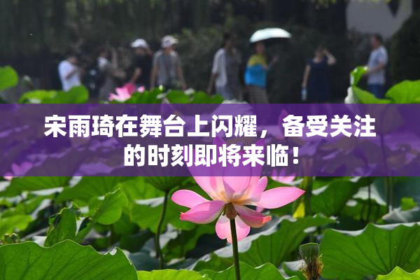 宋雨琦在舞台上闪耀，备受关注的时刻即将来临！