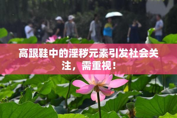 高跟鞋中的淫秽元素引发社会关注，需重视！