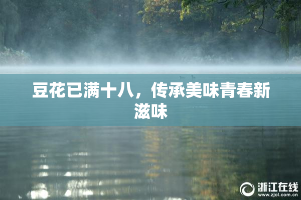 豆花已满十八，传承美味青春新滋味