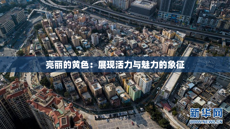 亮丽的黄色：展现活力与魅力的象征
