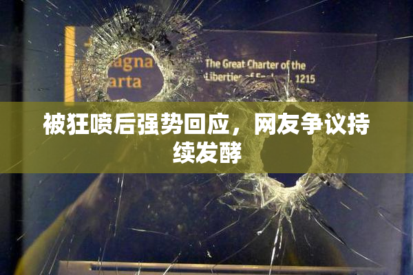 被狂喷后强势回应，网友争议持续发酵