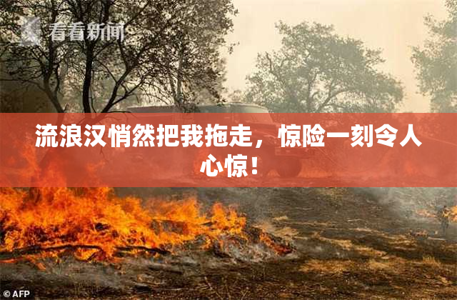 流浪汉悄然把我拖走，惊险一刻令人心惊！