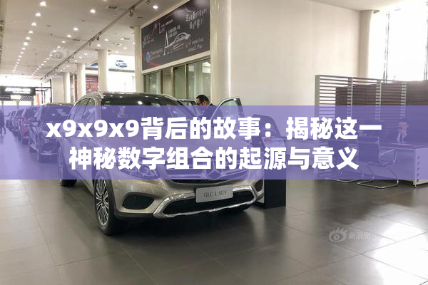 x9x9x9背后的故事：揭秘这一神秘数字组合的起源与意义