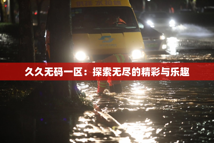 久久无码一区：探索无尽的精彩与乐趣