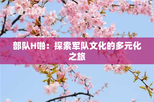 部队H啪：探索军队文化的多元化之旅