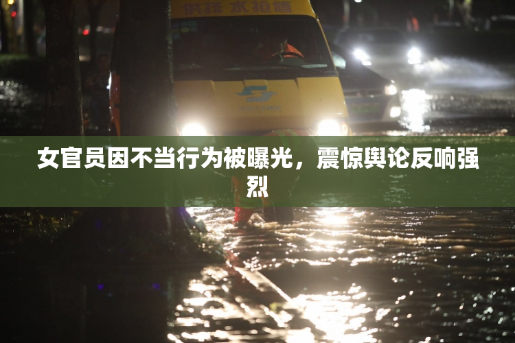 女官员因不当行为被曝光，震惊舆论反响强烈