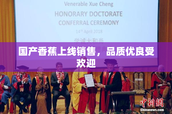 国产香蕉上线销售，品质优良受欢迎