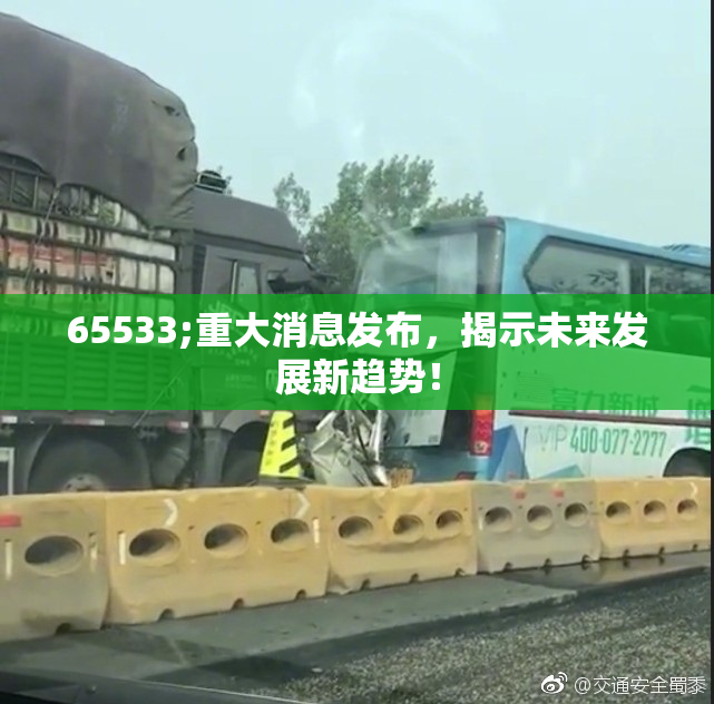 65533;重大消息发布，揭示未来发展新趋势！