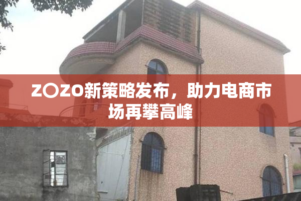 Z〇ZO新策略发布，助力电商市场再攀高峰