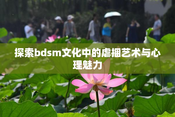 探索bdsm文化中的虐捆艺术与心理魅力