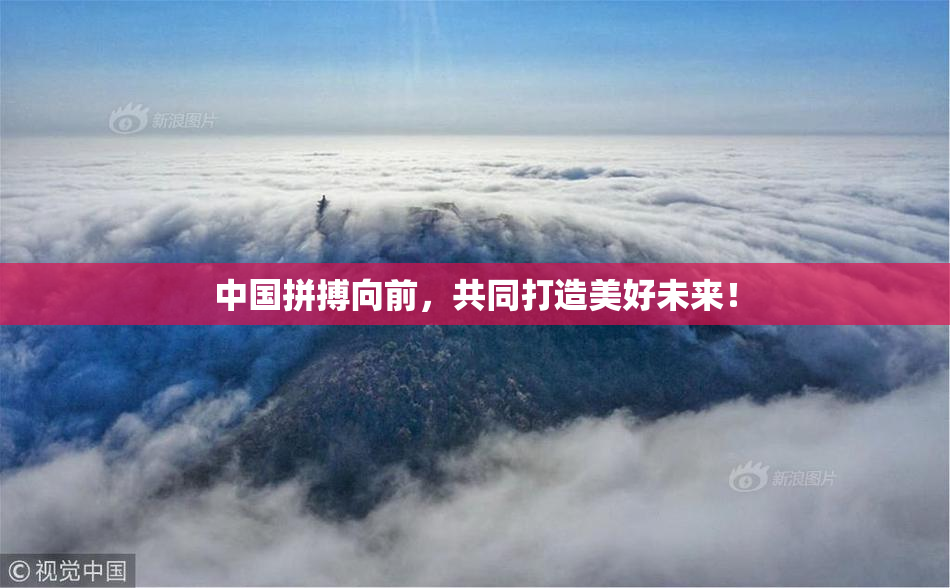 中国拼搏向前，共同打造美好未来！