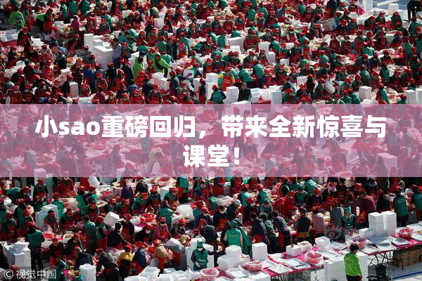 小sao重磅回归，带来全新惊喜与课堂！
