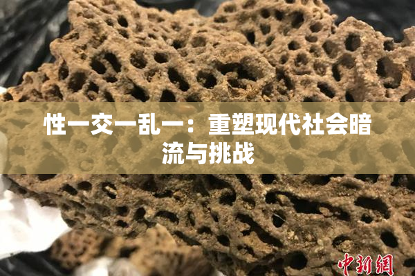 性一交一乱一：重塑现代社会暗流与挑战