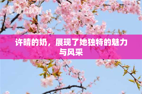 许晴的奶，展现了她独特的魅力与风采