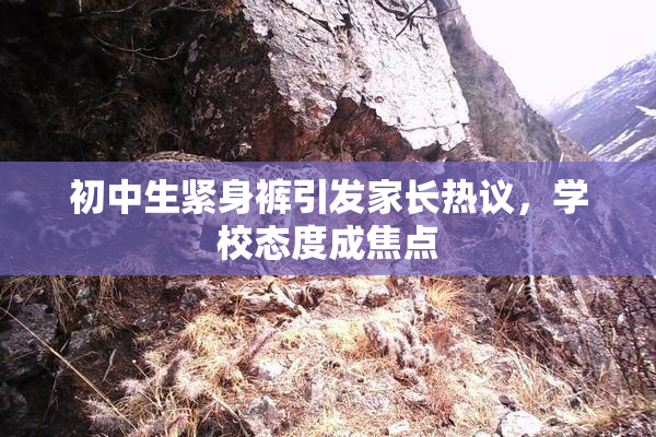 初中生紧身裤引发家长热议，学校态度成焦点