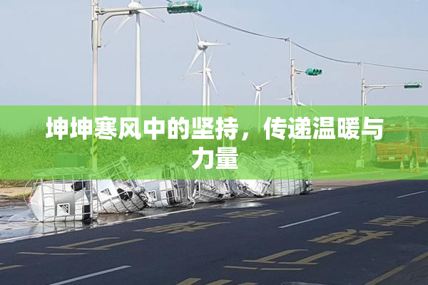 坤坤寒风中的坚持，传递温暖与力量