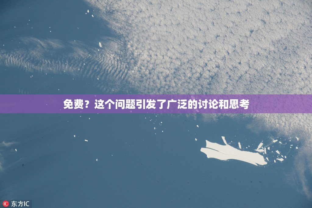 免费？这个问题引发了广泛的讨论和思考