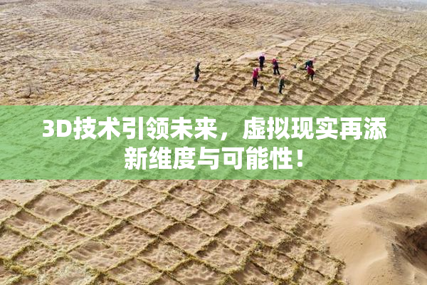3D技术引领未来，虚拟现实再添新维度与可能性！